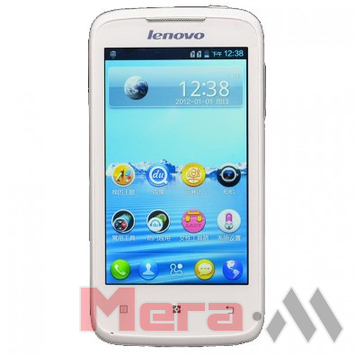 Lenovo IdeaPhone A376 white /дисплей 4 дюйма/IPS/процессор SC8825 Dual Core 1 Ггц/Mali 400/2 сим/WI FI/