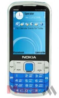 Nokia S6600 express music blue